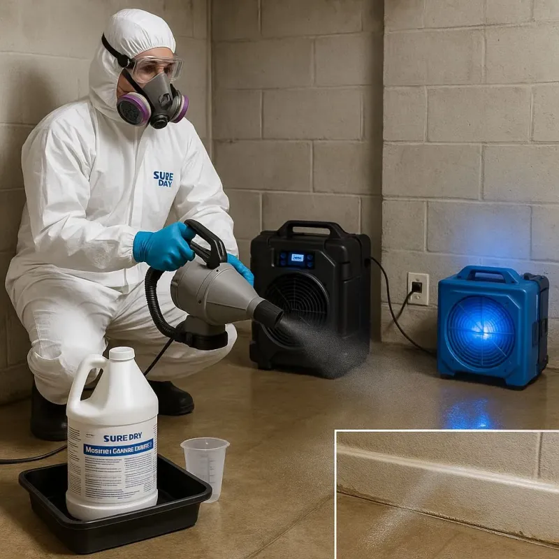 Sanitization and Odor Removal process in Portland, IN
